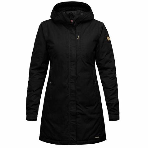 Fjallraven Kiruna Parka Black Singapore For Women (SG-755941)